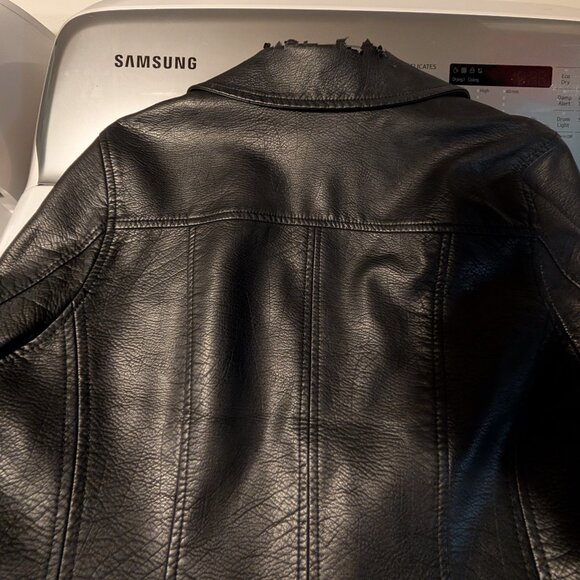 Vegan Leather Jacket - Picture 7 of 7